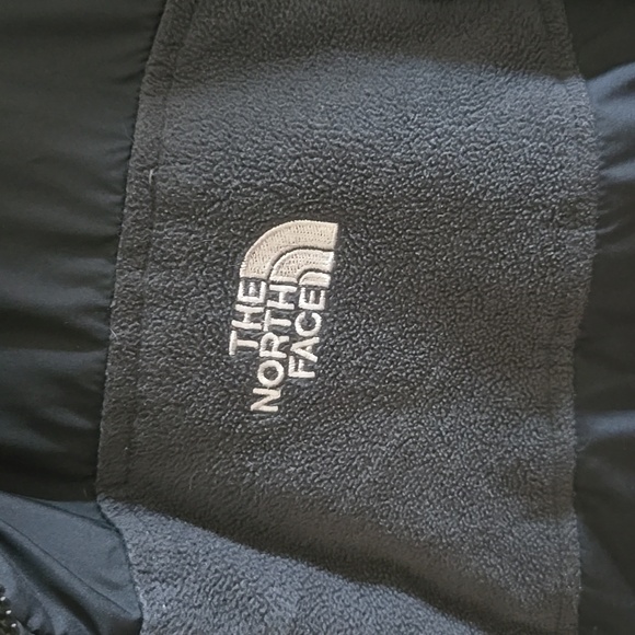 The North Face Reversible Charcoal Puffer Coat Boys L 14/16 - Picture 2 of 8